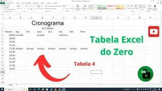 Como Criar Tabelas no Excel do Zero &ndash; Tabela 4 - Tutorial Zero Info