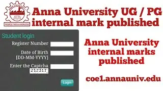 Anna university internal marks published