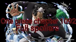one piece chapter 1092 full summary.