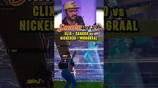 EPIC Duo battle with Sancho West and Clix VS Nick Eh 30 and Mongraal! | Fortnite #shorts