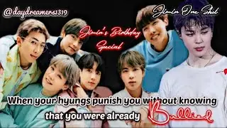 When your hyungs punish you without knowing that you're already Bullied @daydreamers1319#bts#ot7