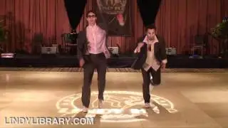 ILHC 2010 - Cabaret - Two French Guys (International Lindy Hop Championships 2010)