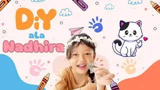 PRAKARYA KERTAS LUCU! MEMBUAT KUCING DAN RUMAHNYA DARI KERTAS | DIY Anak