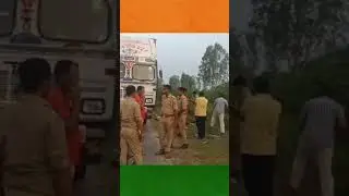 Aligarh ke Highway ke kinare Khade truck mein fansi ke fande per latka Meri lash ilake mein sansani