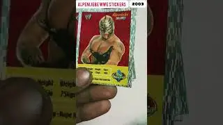Alpenliebe WWE Stickers 2003           #wwe #wwestickers #wwefreebies