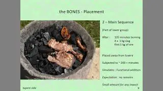 'Look at the Bones' : Adding Bone in a Bloomery Iron Smelt