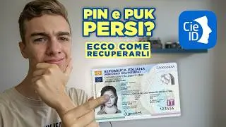 Ecco COME RECUPERARE il PIN e PUK della Carta d'Identit&agrave; Elettronica