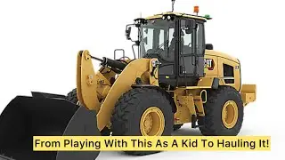 Перевозка крупногабаритных грузов Caterpillar! Видеоблог о перевозке на платформе! Водитель-дальн...