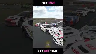 Can You Handle RUSH HOUR Racing on a WET TRACK in iRacing?