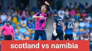 Scotland vs namibia match highlights 