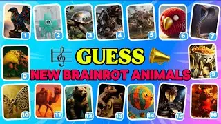 Guess New Italian Brainrot Animals Meme by voice🎼🎶(Anomali Angry Birds,LaVacca Seniorita&more)