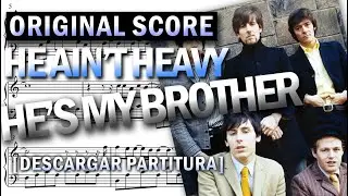 The Hollies - He Ain't Heavy, He's My Brother | Piano Score (Sheet Music)