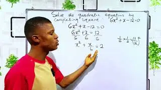Quadratic equations by completing square method. #quadraticequation #maths  #completingsquaremethod