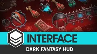 INTERFACE Dark Fantasy HUD (Trailer) by #syntystudios