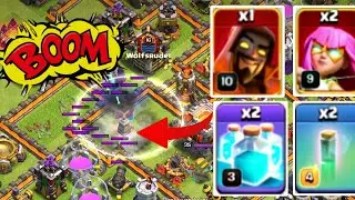 Powerful Super Archer Blimp । TH11 Blizzard Electro Attack Strategy (Clash of Clans)।