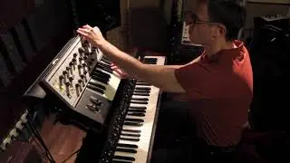 Night Moog Jamming Subphatty Korg SV1 Monomachine by Pawel Blaszczak
