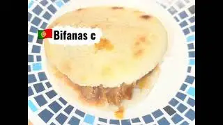 Bifanas con Arepa lo mejor de 2 países!!! 🇻🇪🇵🇹