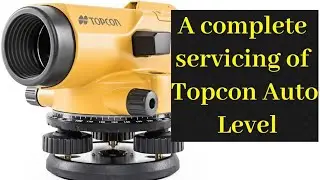 Topcon Auto Level complete servicing| Water Damaged Auto Level