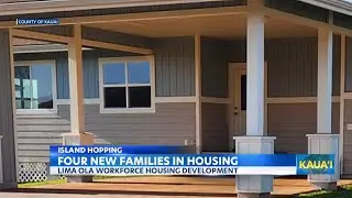 Kauai families move into new affordable homes