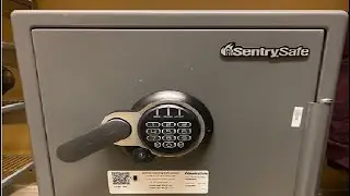 SentrySafe Fireproof and Waterproof Gray Steel Home Safe with Digital Keypad Lock Review