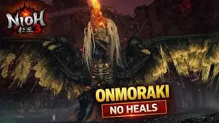 Onmoraki Solo No Heals Boss Fight | Nioh 3 | Kiyomizu Defiled