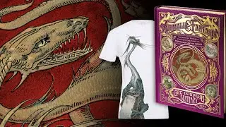 A Kickstarter Project We Love: Animalia Art Nouveau Dragons 1895 Fantasy Bestiary Art Book