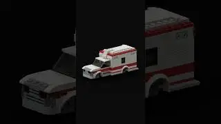 LEGO Ambulance - FREE Instructions #lego #ambulance #diy #legocity #legomoc