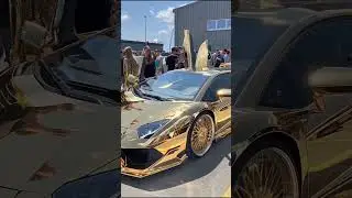 Ferrari Gold. Super car #ferrari #supercar #sport #gold #car