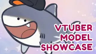 Cute Shark Vtuber L2D Rigging Showcase 