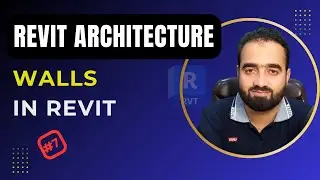 Revit Architecture 2024 Tutorial for Civil Engineers | How to Create Walls in Revit