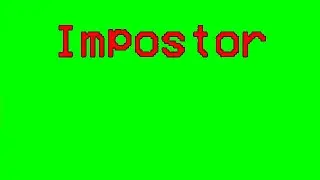 Among Us Impostor & Crewmate Templates Green Screen