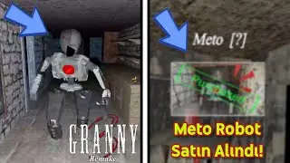 Granny'nin Yeni Meto Robotunu Satın Aldım - AYNI GRANNY😂 | Granny 3 Remake (Tren Escape)
