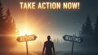 The Power of Action Over Waiting#WhyNotYou #Motivation #TakeAction