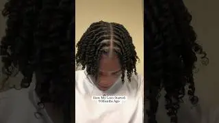 Loc Journey 🍃. Two strand twists. #starterlocs #locs #locjourney #twostrandtwists #dreadlocks