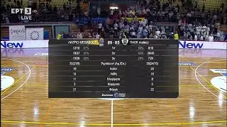 Basket League | Play Out | Λαύριο - ΠΑΟΚ | Highlights Αγώνα | 6/4/2024 | ΕΡΤ