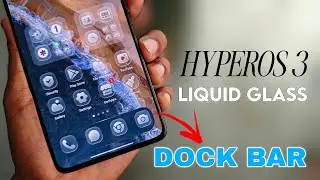 Install LIQUID GLASS Effect & TRANSPARENT Dock Bar In Any Xiaomi Devices | @VikasPalYT 