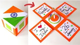 Handmade Republic Day Crafts 2026/ Happy Republic Day Card Making Ideas/ Republic Day Crafts Ideas/