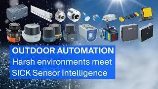 Outdoor automation with SICK Sensor Intelligence