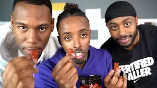 Beta squad try the WORLD'S HOTTEST GUMMY!