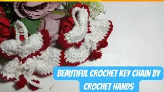 Wow very beautiful crochet. mini dress key chain making at home crocheting by Crochet hands /