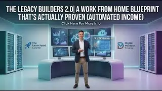 The Legacy Builders 2.0 | A Work From Home Blueprint That's Actually Proven (Automated Income)