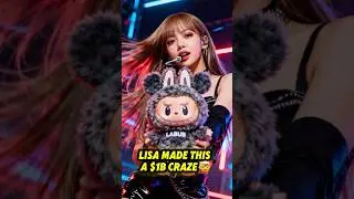😱 How Lisa From Blackpink Turned LABUBU Into a $1B Hype #brandmarketing #labubu #labubuviral #viral