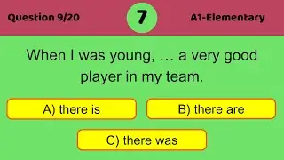 there is, there are there was, there were # Lesson 22 Quiz N°2