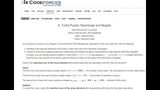 A. Turtle Puzzle: Rearrange and Negate Codeforces Round 929 (Div 3)