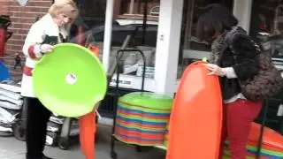 Buying Sleds at Renfrow Hardware