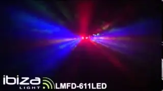 IBIZA LIGHT DUAL LED MOON FLOWER LIGHT EFFECT WITH DMX LMFD611LED 15-1052