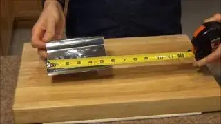 Winco DSC-1 Stainless Steel Dough Scraper