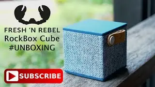 FRESH 'N REBEL RockBox Cube 1RB1000IN | Fabriq Edition | Wireless Bluetooth Speaker | #JustUnboxing