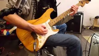 1979 Strat + 1976 Vibrolux Reverb + Fuzzbox