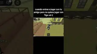 cuando entras a jugar con tu amigo y finge estar afk :( xd #roblox